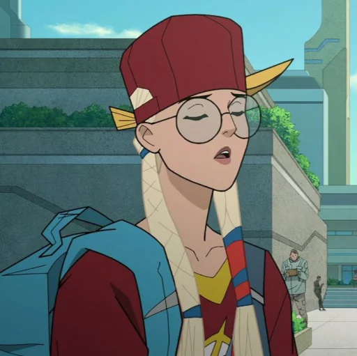🦸‍♀ Стикер «Supergirl ‍» для Telegram