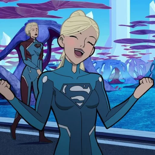🦸‍♀ Стикер «Supergirl ‍» для Telegram