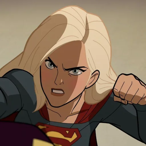 🦸‍♀ Стикер «Supergirl ‍» для Telegram