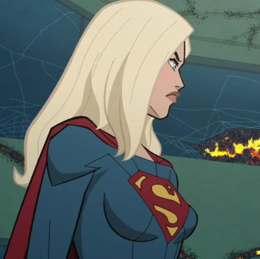 🦸‍♀ Стикер «Supergirl ‍» для Telegram