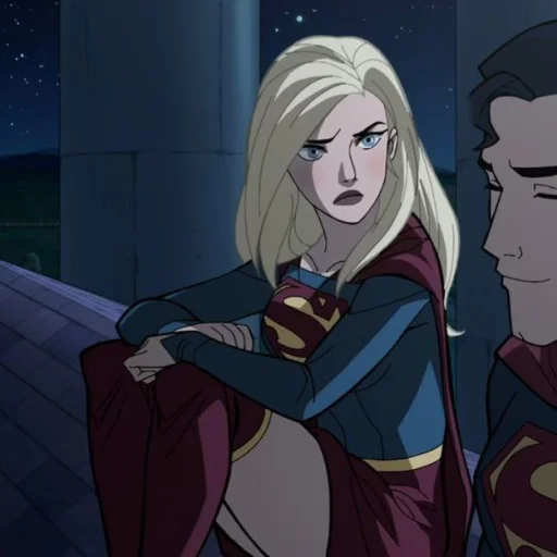 🦸‍♀ Стикер «Supergirl ‍» для Telegram