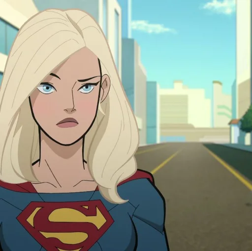 🦸‍♀ Стикер «Supergirl ‍» для Telegram