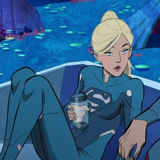 🦸‍♀ Стикер «Supergirl ‍» для Telegram
