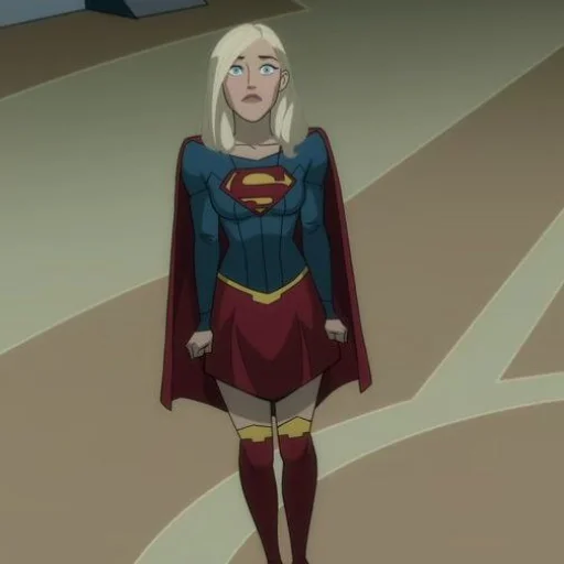 🦸‍♀ Стикер «Supergirl ‍» для Telegram