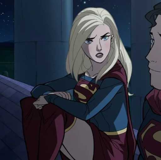 🦸‍♀ Стикер «Supergirl ‍» для Telegram