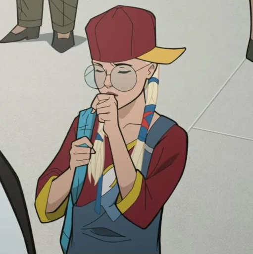 🦸‍♀ Стикер «Supergirl ‍» для Telegram