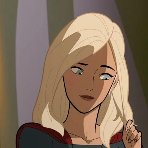 🦸‍♀ Стикер «Supergirl ‍» для Telegram