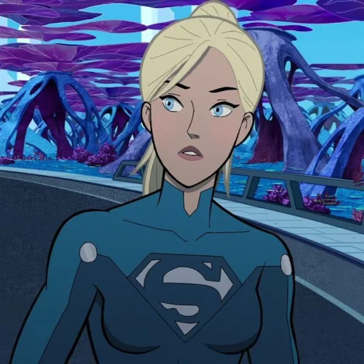 🦸‍♀ Стикер «Supergirl ‍» для Telegram