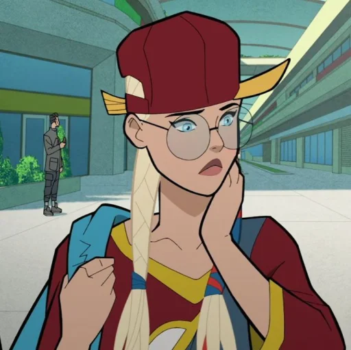 🦸‍♀ Стикер «Supergirl ‍» для Telegram
