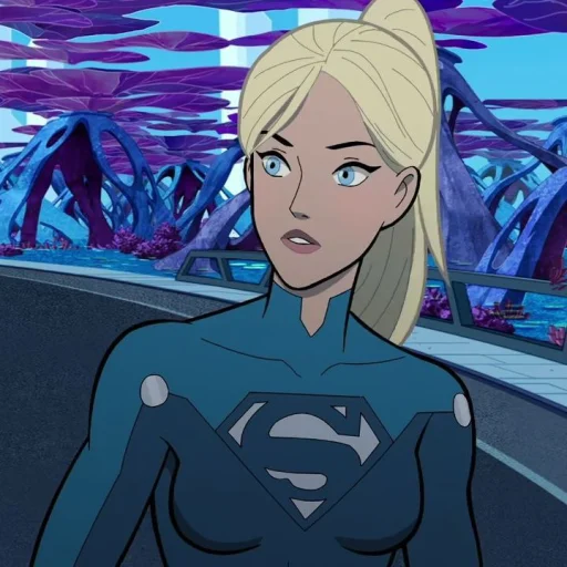 🦸‍♀ Стикер «Supergirl ‍» для Telegram