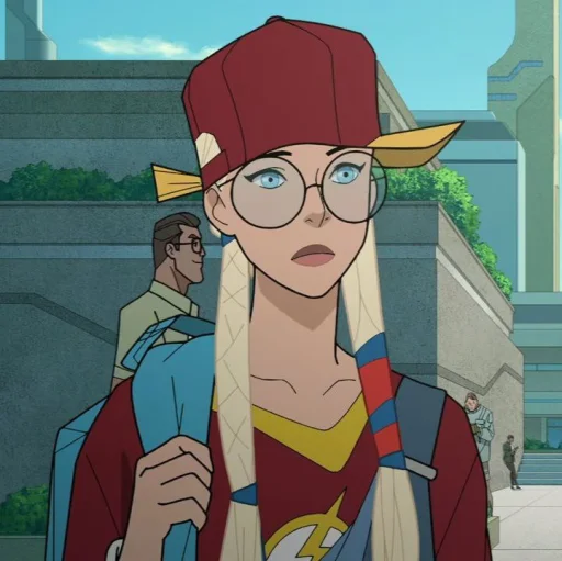 🦸‍♀ Стикер «Supergirl ‍» для Telegram