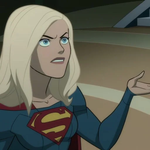 🦸‍♀ Стикер «Supergirl ‍» для Telegram