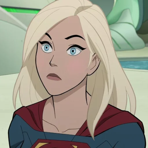 🦸‍♀ Стикер «Supergirl ‍» для Telegram