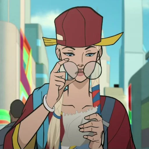 🦸‍♀ Стикер «Supergirl ‍» для Telegram