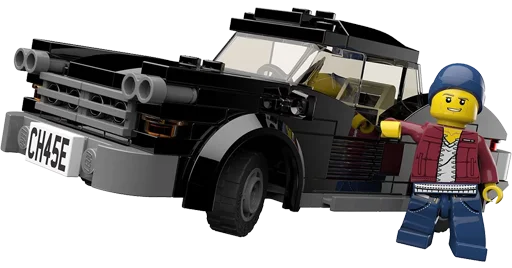 🚗 Стикер «LEGO City Undercover» для Telegram