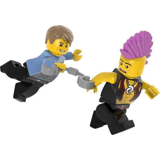 👩‍🎤 Стикер «LEGO City Undercover» для Telegram