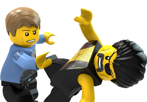 👮‍♂️ Стикер «LEGO City Undercover» для Telegram