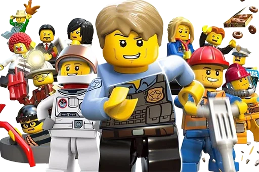👨‍🌾 Стикер «LEGO City Undercover» для Telegram