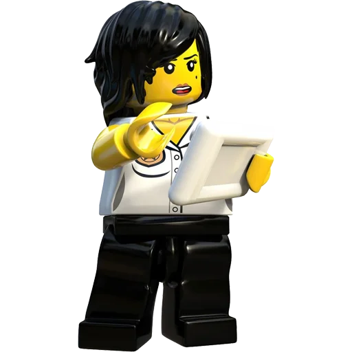 👩 Стикер «LEGO City Undercover» для Telegram