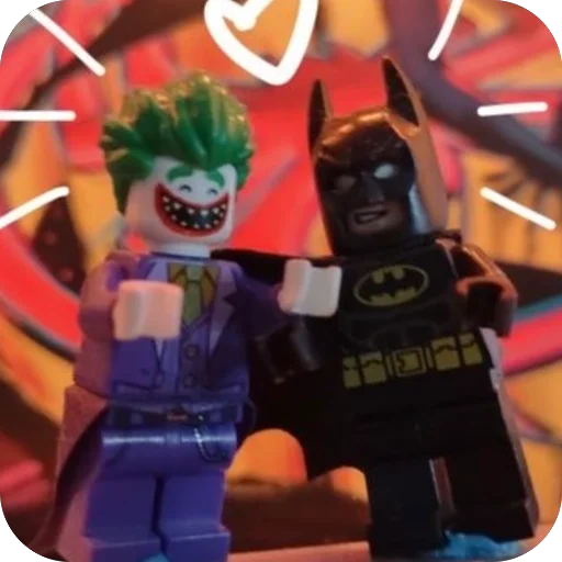 ❤ Стикер «Lego Joker» для Telegram
