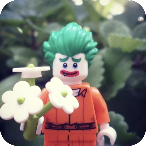 🌸 Стикер «Lego Joker» для Telegram