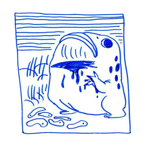 🤕 Стикер «лягушки» для Telegram