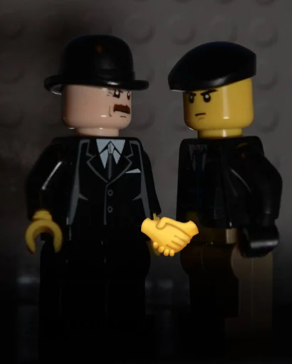 🤝 Стикер «LEGO Shelby» для Telegram