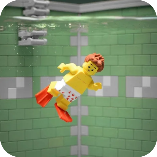 🏊‍♂ Стикер «Lego Vibe» для Telegram