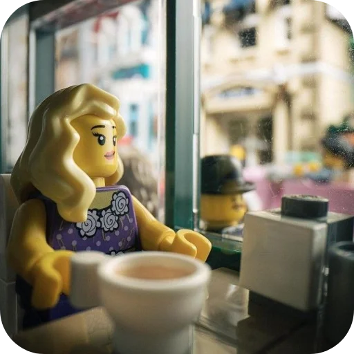 ☕ Стикер «Lego Vibe» для Telegram