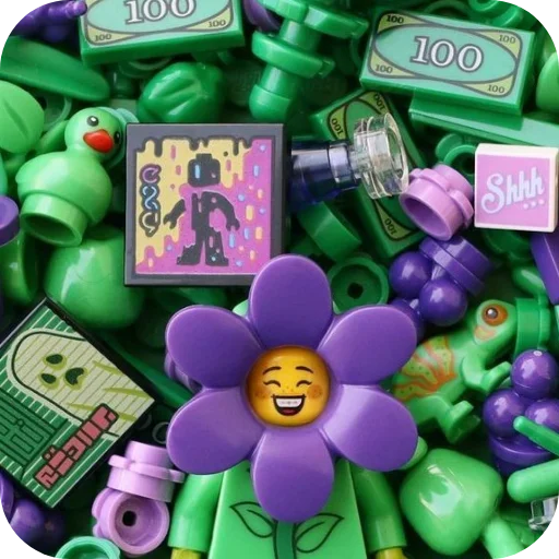 💚 Стикер «Lego Vibe» для Telegram