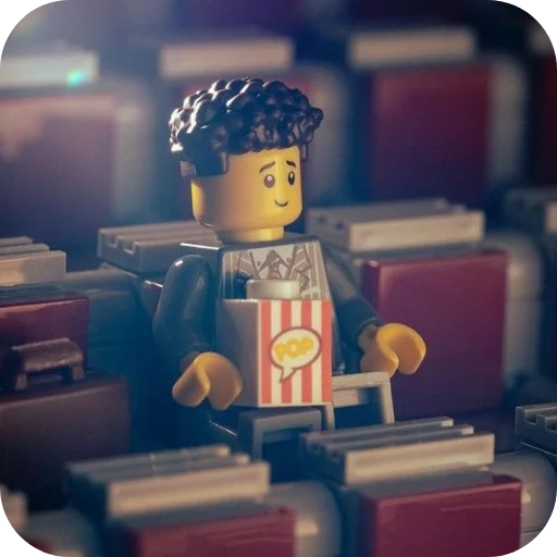 🍿 Стикер «Lego Vibe» для Telegram
