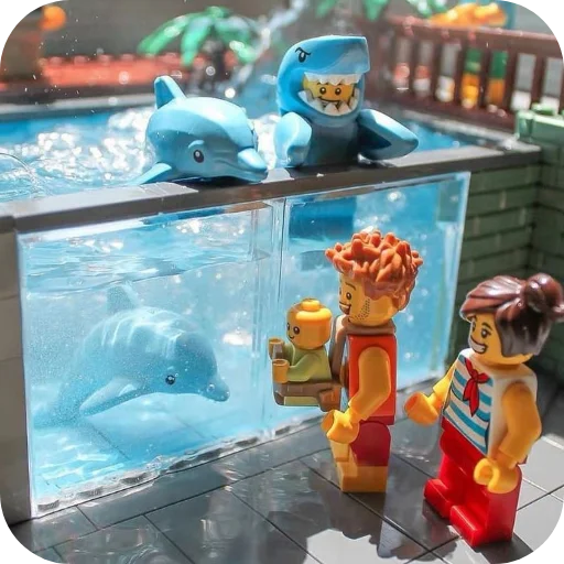 🐬 Стикер «Lego Vibe» для Telegram