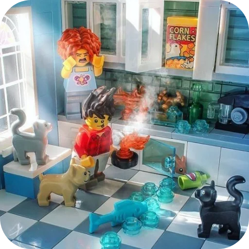 🔥 Стикер «Lego Vibe» для Telegram