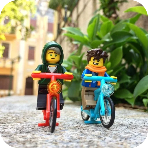 🚲 Стикер «Lego Vibe» для Telegram