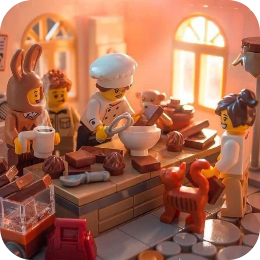 🍰 Стикер «Lego Vibe» для Telegram