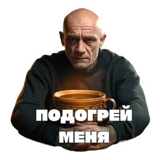 🥰 Стикер «Леха Беспалый» для Telegram