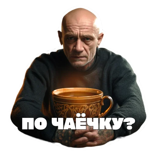 😍 Стикер «Леха Беспалый» для Telegram