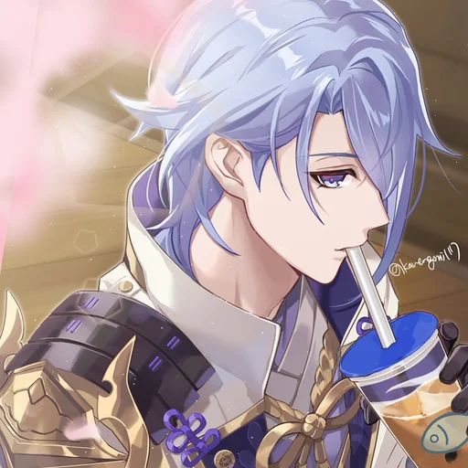 🥤 Стикер «Genshin Impact L E I N H A R D» для Telegram