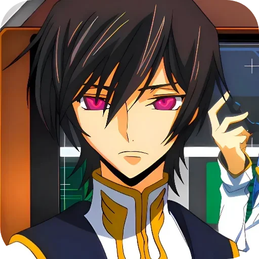 😔 Стикер «Lelouch of Rebellion» для Telegram