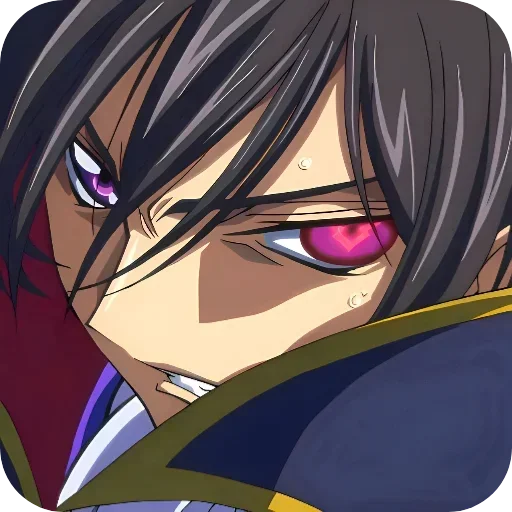 😠 Стикер «Lelouch of Rebellion» для Telegram