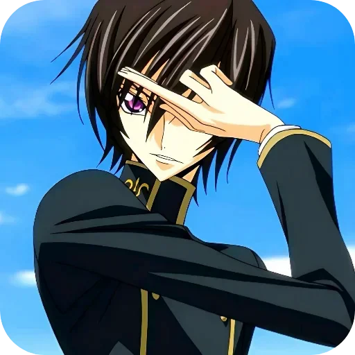👿 Стикер «Lelouch of Rebellion» для Telegram