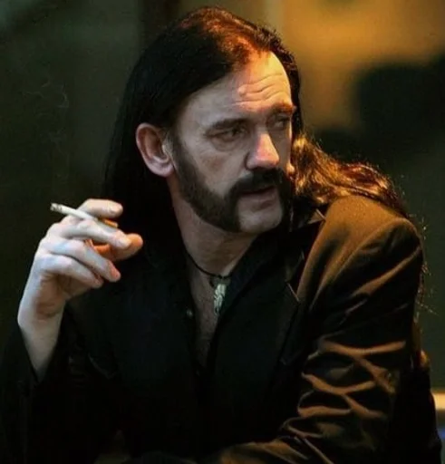 😔 Стикер «Lemmy Kilmister motorhead» для Telegram