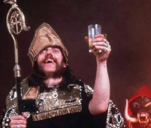 ☦️ Стикер «Lemmy Kilmister motorhead» для Telegram