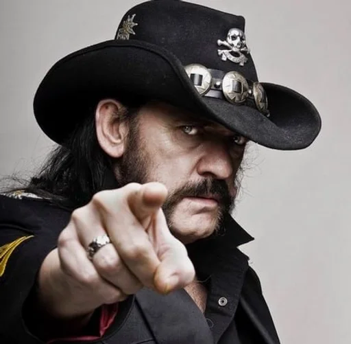 🫵 Стикер «Lemmy Kilmister motorhead» для Telegram