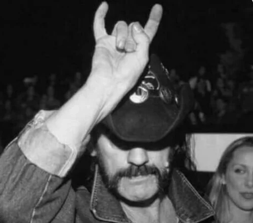 🤟 Стикер «Lemmy Kilmister motorhead» для Telegram