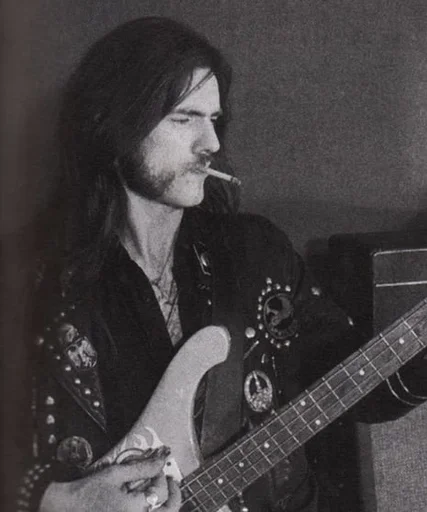 🎸 Стикер «Lemmy Kilmister motorhead» для Telegram