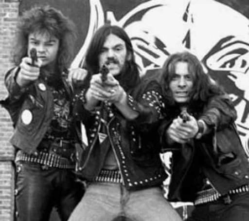 🔫 Стикер «Lemmy Kilmister motorhead» для Telegram