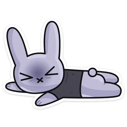 😞 Стикер «Мрак & Люля» для Telegram