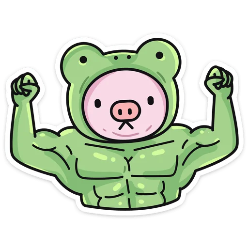 💪 Стикер «Мрак & Люля» для Telegram