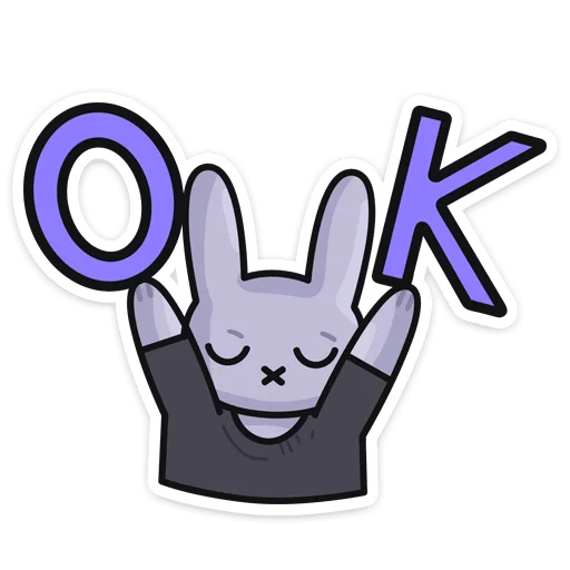 👌 Стикер «Мрак & Люля» для Telegram
